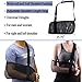 YAVOUN Breathable Mesh Arm Sling for Shower - Adjustable, Slings for Arm Torn Rotator Cuff Injury, Shower Sling for Shoulder, Elbow, Wrist, Sling Forearm - Right Left Arm for Men Women(Black)