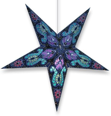 Cassini Star Lantern in Blue and Black by Whirled Planet