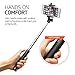 Spigen Velo S520 Selfie Stick New Generation Bluetooth Selfie Stick with Remote Shutter for iPhone X / 8/8 Plus / 7/7 Plus/Galaxy S9 S9 Plus Note 8 / S8 / S8 Plus/Pixel 2 and More - Black