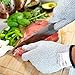 FORTEM Cut Resistant Gloves, 4x, Level 5 Protection Cutting Gloves For Oyster Shucking, Kitchen Work, Food Grade, EN388 Certified (Small)