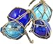 SPC Glass Float Blue with Rope (5