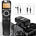 Remote Shutter Release Compatible for Nikon, Wireless Shutter Release Timer Remote Control Pixel TW-283 DC0/DC2 Compatible for Nikon D5200 D5300 D7100 D850 D800 D750 D610