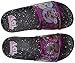L.O.L Surprise! Girl's Sandal, Mix Match Baby Cat Merbaby Super BB Crystal Queen Cosmic Queen and Queen Bee Slide Sandal, Black Pink, Girls Size 1
