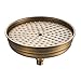 Rozin Round 8-inch Rainfall Shower Head Antique Brass