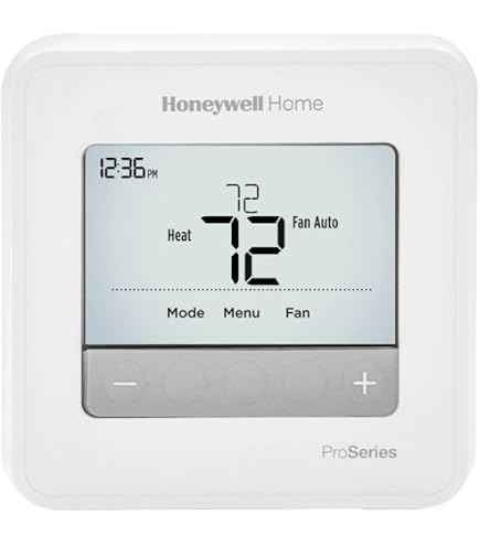 Honeywell TH4210U2002 T4 Pro Programmable Thermostat 2H/1C  display picture 2