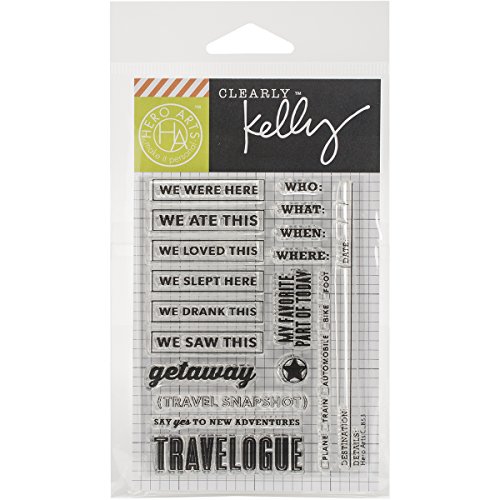 UPC 085700902670, Hero Arts Kelly&#39;s New Adventures Clear Stamp Set