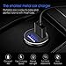Car Charger, Carlion 4.8A/24W Dual USB Car Charger Adapter Fast Charging Alloy Shell Mini for iPhone Xs MAX/XR/X/8/7/6/Plus, Samsung Galaxy S9/S8/S7, LG G6/G5, HTC, Nexus, iPad (Black)