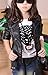 EGELEXY Big Girl's Classic Style Lapel Neck Slim Spring PU Leather Zipper Jacket Coat (9-10T, Black)