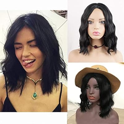 Short Bob Curly Hair Wigs For Black Women Phoenixfly 14inch