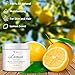 Lemon Essential Oil Lotion – Daily Moisturizing Cream for Face, Body and Hair – All Natural – Nourishing, Calming, Anti-Fungal Detox For All Skin Types – by Venu