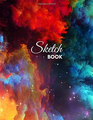Sketch Book: Notebook for Drawing, Writing, Painting, Sketching or Doodling, 120 Pages, 8.5x11 (Premium Abstract Cover vol.9) Paperback – July 30, 2019