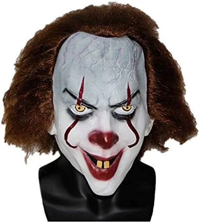 The Mask Biz IT The Movie Clown Head Mask Halloween - Latex