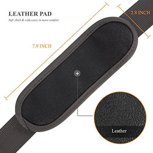 image for BRINCH Adjustable Thick Soft Universal Replacement Shoulder Strap for 