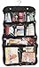 lebogner Hanging Cosmetic Bag, Toiletry Travel Organizer, 10 Pocket Packing Storage Kit