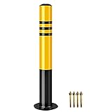 CYGJSYEA Safety Bollard with Anchor Bolts - 30" x