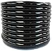 HydroMaxx 3/8 ID x 1/2 OD x 100 Feet Flexible PVC Black Vinyl Tubing. BPA Free and Non-Toxic