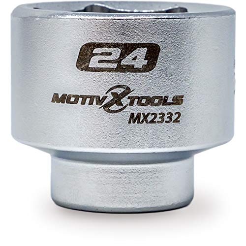 Motivx Tools 24mm Low Profile Oil Filter Socket