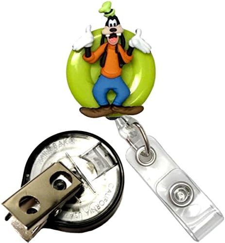 Disney Goofy Real Charming Premium Decorative ID Badge Holder (KEY-BAK)
