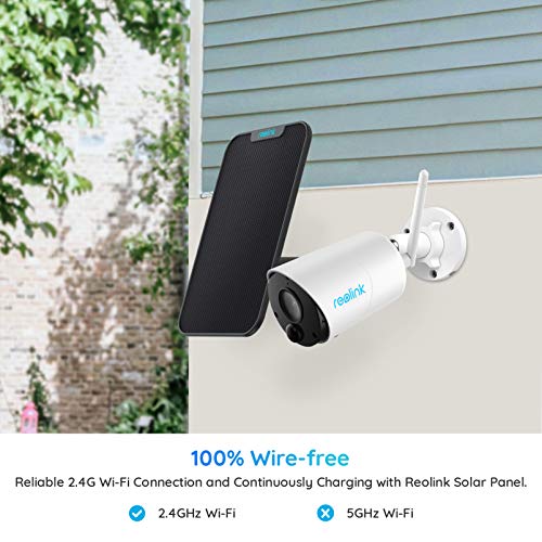 Solar WiFi Camera Security Outdoor, 100% Wire-Free, Wireless Battery Powered, 1080p, 2-Way Talk, Night Vision, PIR… - Image 2