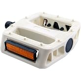 SE Bikes 12 OclockPedals White Composite | White