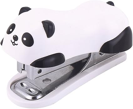 Amazon Ccinee ホッチキス パンダ 可愛い 超萌え 小型 10号針付 1000枚入り ホチキス 文房具 オフィス用品