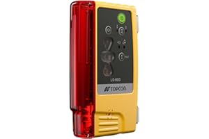 Topcon LS-B200 Machine-Mounted Laser Sensor – 360°/270° Grade Control for Dozers, Excavators & Graders – Laser Receiver for Earthmoving, Excavation & Construction