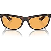 Ray-Ban mens Rb4089 Balorama Rectangular Sunglasses