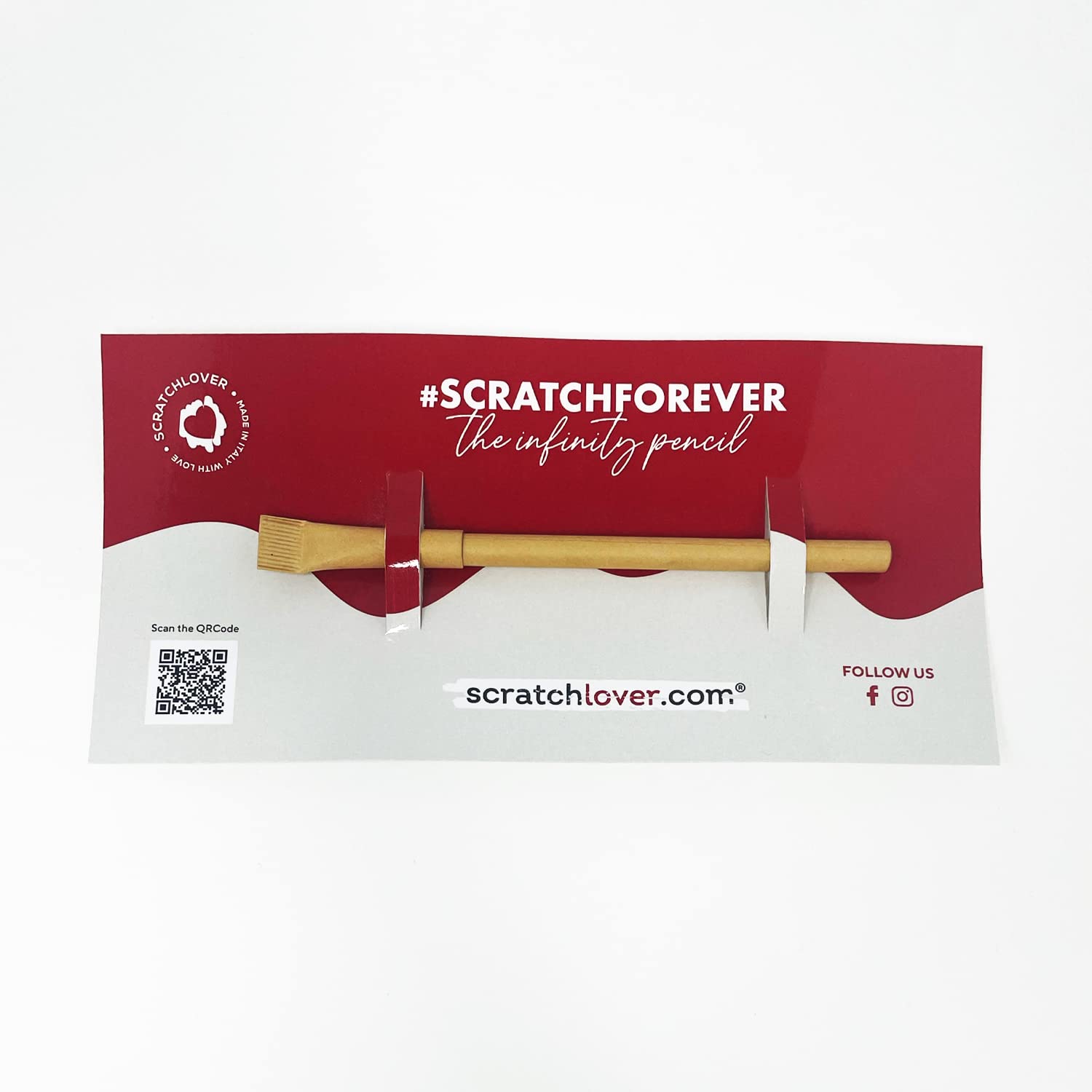 The New Infinity Pencil - Perpetual Tip Pencil - Up to 20km Writing as 200 Classic Pencils, Gift Idea, Design Gadgets (Carton)