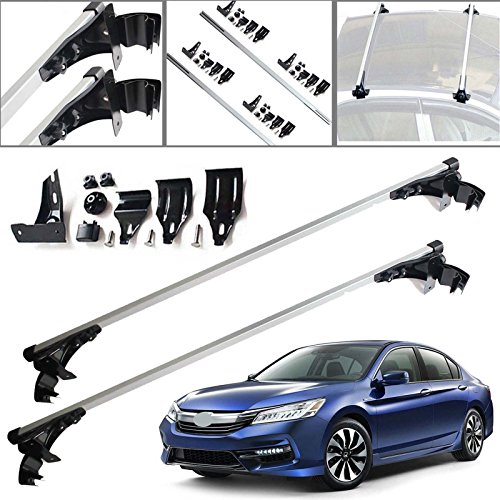 Buy 47" Car Top Luggage Cross Bar Roof Rack Cargo Carrier Stable