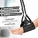 Araloo - Airplane Footrest Hammock and Inflatable Lumbar Pillow - Airplane Comfort - Travel Foot Rest - Prevents Leg Swelling and Soreness - Provides Lower Back Support, Relaxation and Comfort