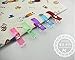 yueton?Sewing Clips, Paper Clips, Blinder Clips, Multi-Purpose Clips for Fabric Quilting Craft Sewing Knitting Crochet, 25 Pack Purple