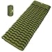 HUI LINGYANG Ultralight Air Sleeping Pad - Best Inflatable Mat for Camping,Backpacking and Traveling-Lightweight & Compact Air Mattress,Green