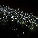 Qedertek Solar String Lights, 72ft 200 LED Fairy Christmas Lights, 8 Modes Ambiance Lighting for Outdoor, Patio, Lawn, Landscape, Garden, Home, Wedding (Cool White)