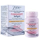 Zane Hellas FunguCept Softgels. For Faster and Better Results. Supportive Softgels for FunguCept Nail & FunguCept Athlete's. 60 Softgels.
