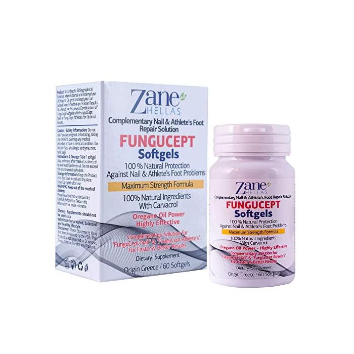 Zane Hellas FunguCept Softgels. For Faster and Better Results. Supportive Softgels for FunguCept Nail & FunguCept…