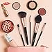 BESTOPE 18 PCs Makeup Brushes Premium Kabuki Makeup Brush Set Synthetic Foundation Blending Blush Face Eyeliner Shadow Brow Concealer Cosmetic Brush Set (Gift Box Rose Gold)