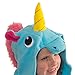 Emolly Fashion Kids Animal Unicorn Pajama Onesie - Soft and Comfortable with Pockets (4, Blue)
