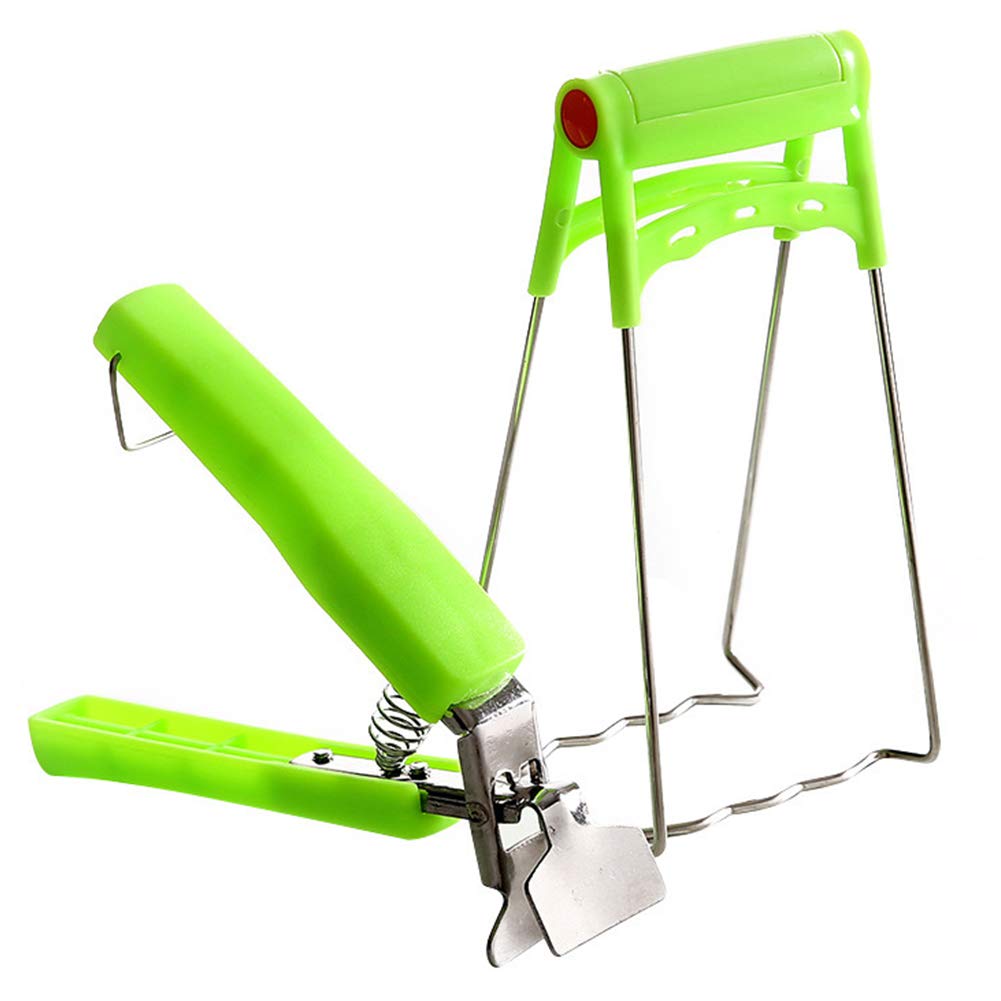 Kitchen Tongs, Kueimovi 2Pack Anti-Hot Bowl Clip and Pot Pan Gripper, Stainless Steel Pan Retriever Tongs Anti-scalding Cooking Tongs- Kitchen Tool for Hot Bowl, Microwave, Oven, Boiling Pots.