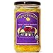 Curry gourmet sauerkraut: organic, raw fermented, unpasteurized, probiotic, vegan and gluten free. 24 fl. oz. No shipping charges with minimum. Fermented in Glass (Plastic Free!)