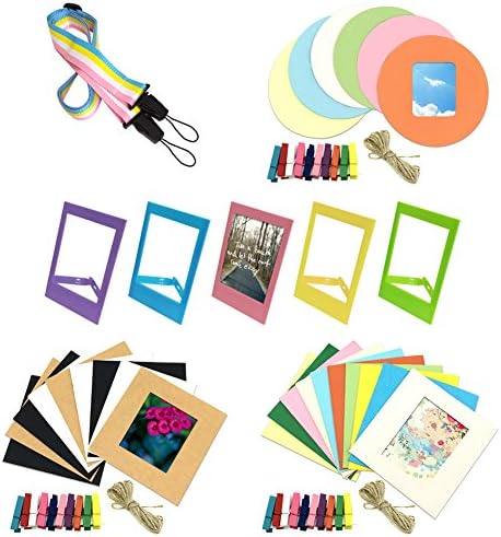 Pxyz Instax Mini 8 Accessories for Fujifilm Instax Mini 8/ Mini 8+/ Mini 9 Instant Film Camera (5 in 1 Accessories bundle)