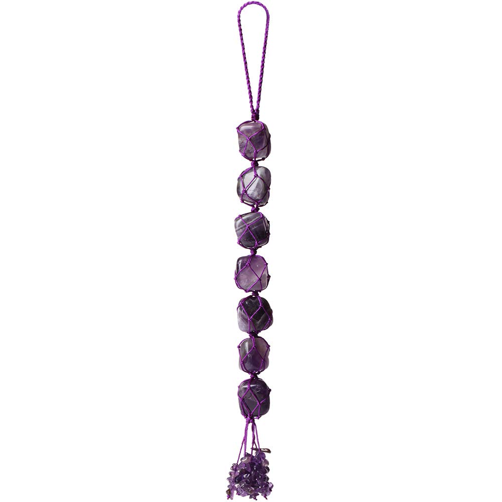Hanging Ornaments Natural Amethyst Ornaments Home Decor Gemstones Reiki Feng Shui Ornament Window Wall Ornament