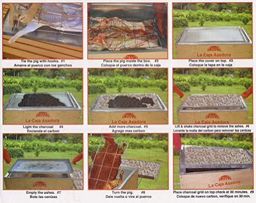 Bene Casa Caja China style Aluminum Roaster 100 lb - Thumbnail 3