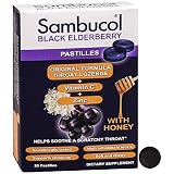 Sambucol Pastilles, Black Elderberry, 20 Count