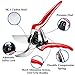 Nibro 8 Inch Professional Garden Pruning Shears Branch Pruning Shears Scissors with 8 Inch Garden Plant Shears Scissors, Ultra Sharp Blades with Safety Lock & Comfort Grip for Small Pruning Workthumb 1