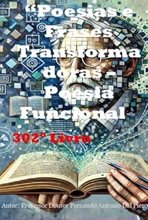 Livro "poesias E Frases Transformadoras _poesias Funcionais