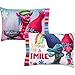 DreamWorks Trolls Microfiber Sheet Set with Pillow Case - Twin