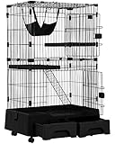 Cat Cage Playpen Kennel Crate 52.3 Inchs Height Cat