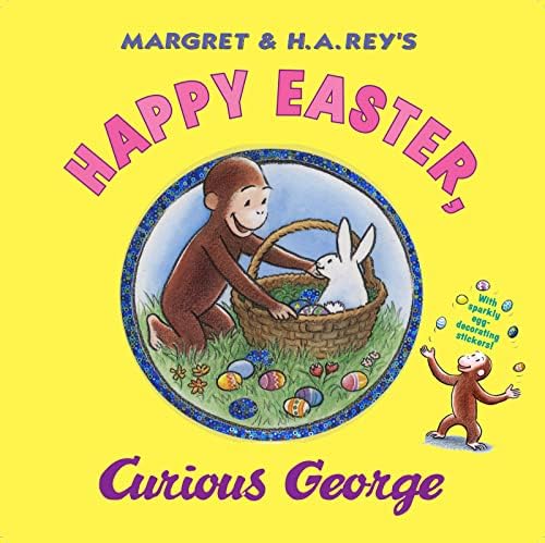 洋書 Curious e and the Bunny Amazon.com: Curious George and the Bunny: 9780544565685: Rey