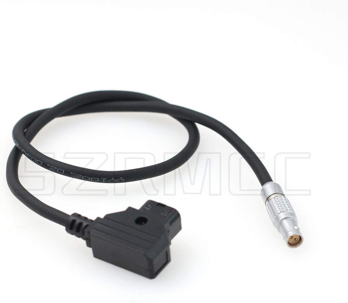 SZRMCC 2 Pin Female Rotatable to D-tap Power Cable for RED Komodo 6K Cinema Camera (50cm), Straight 2Pin - Image 4