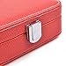 KLOUD City® Jewelry Box Organizer Display Storage Case for Travel Home Use (Red)